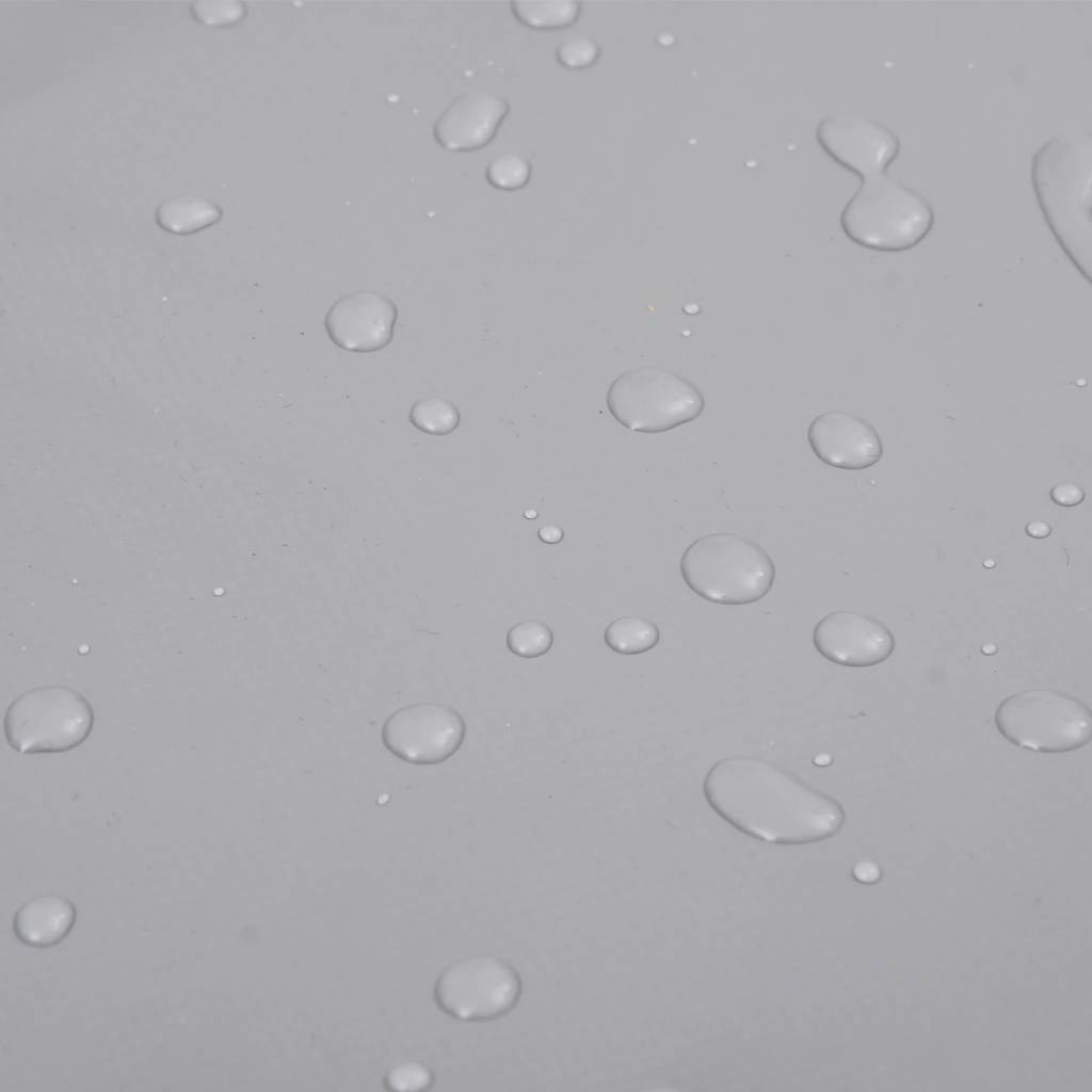 Abdeckplane Grau 5x5 m 650 g/m²