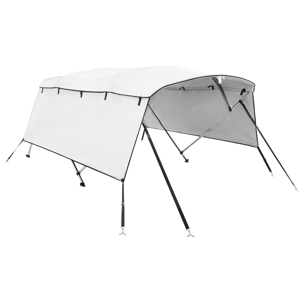 4-Bow Bimini-Top mit Seitenteilen 243x(230-244)x137 cm