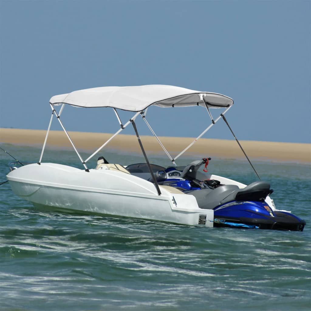 4-Bow Bimini-Top mit Seitenteilen 243x(230-244)x137 cm