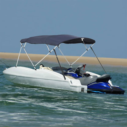 4-Bow Bimini-Top mit Seitenteilen 243x(230-244)x137 cm