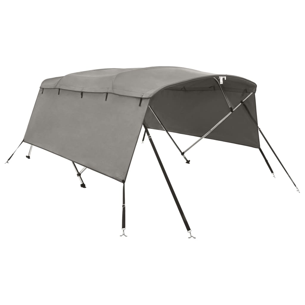 4-Bow Bimini-Top mit Seitenteilen 243x(185-198)x137 cm