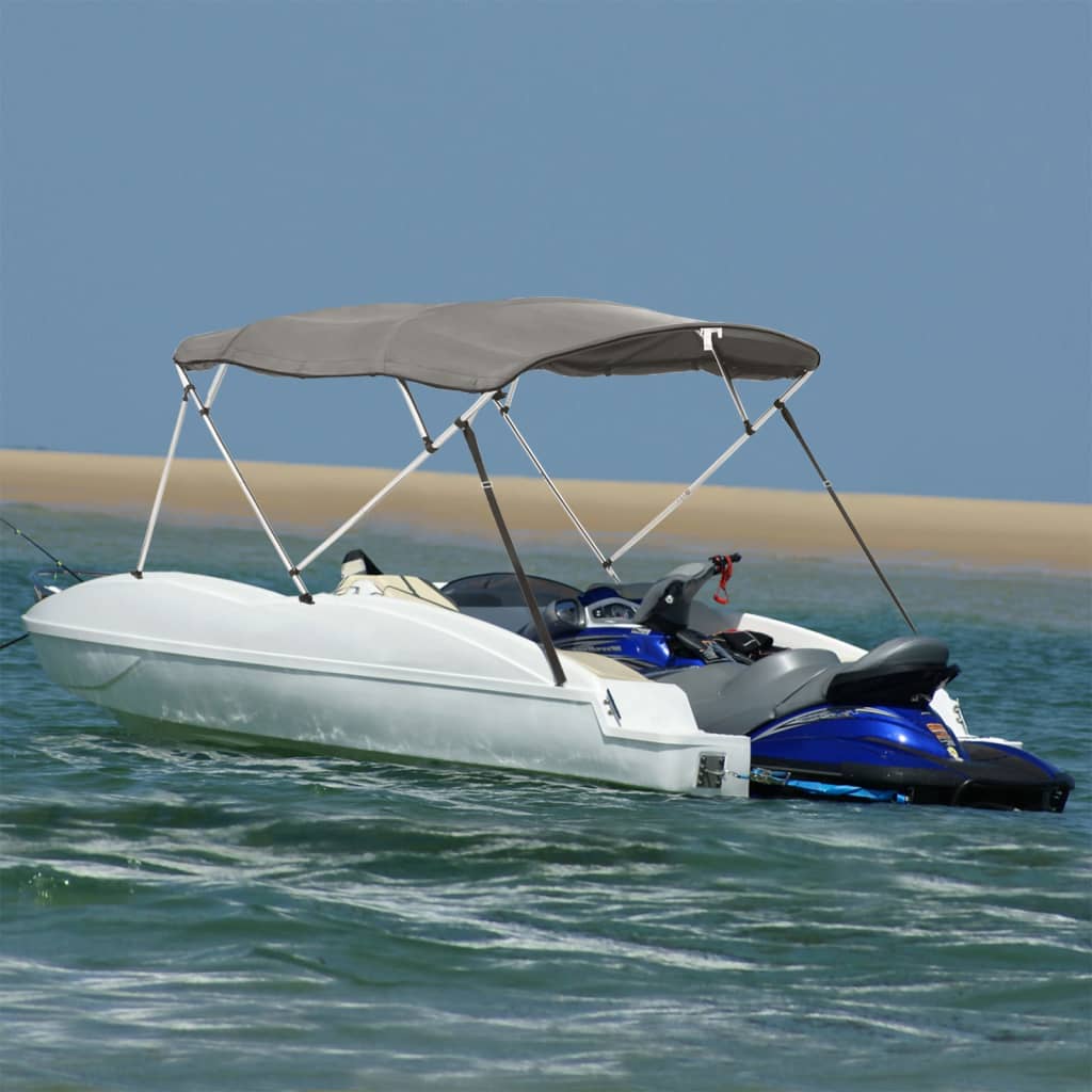 4-Bow Bimini-Top mit Seitenteilen 243x(200-213)x137 cm