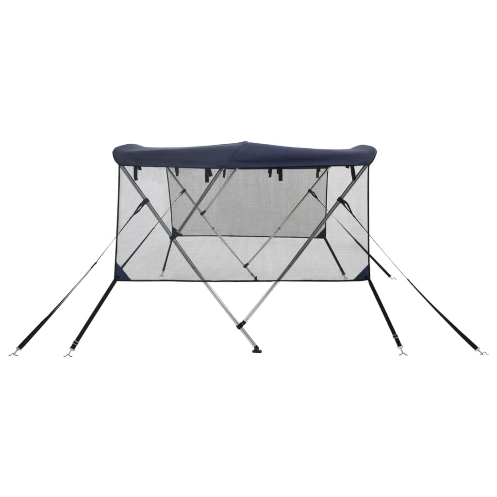 3-Bow Bimini-Top mit Mesh-Seitenteilen 183x(170-182)x137 cm
