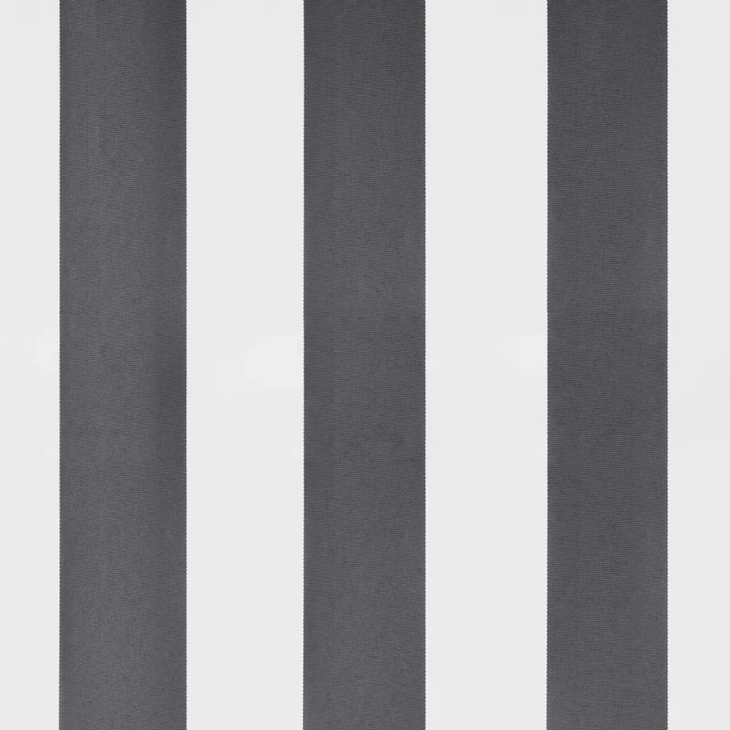 Markise Automatisch Anthrazit & Weiß 400x350 cm