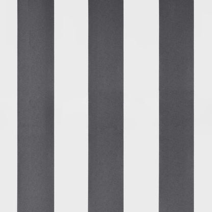 Markise Manuell Anthrazit & Weiß 450x350 cm