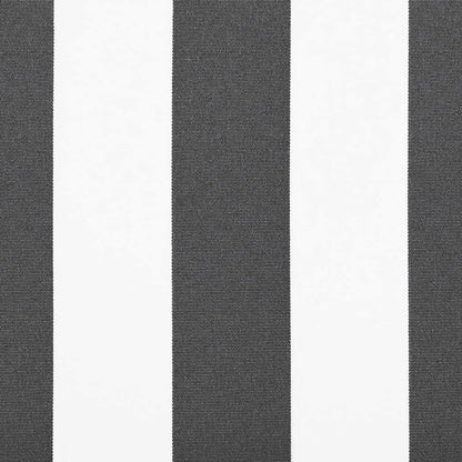Markise Manuell Anthrazit & Weiß 300x250 cm