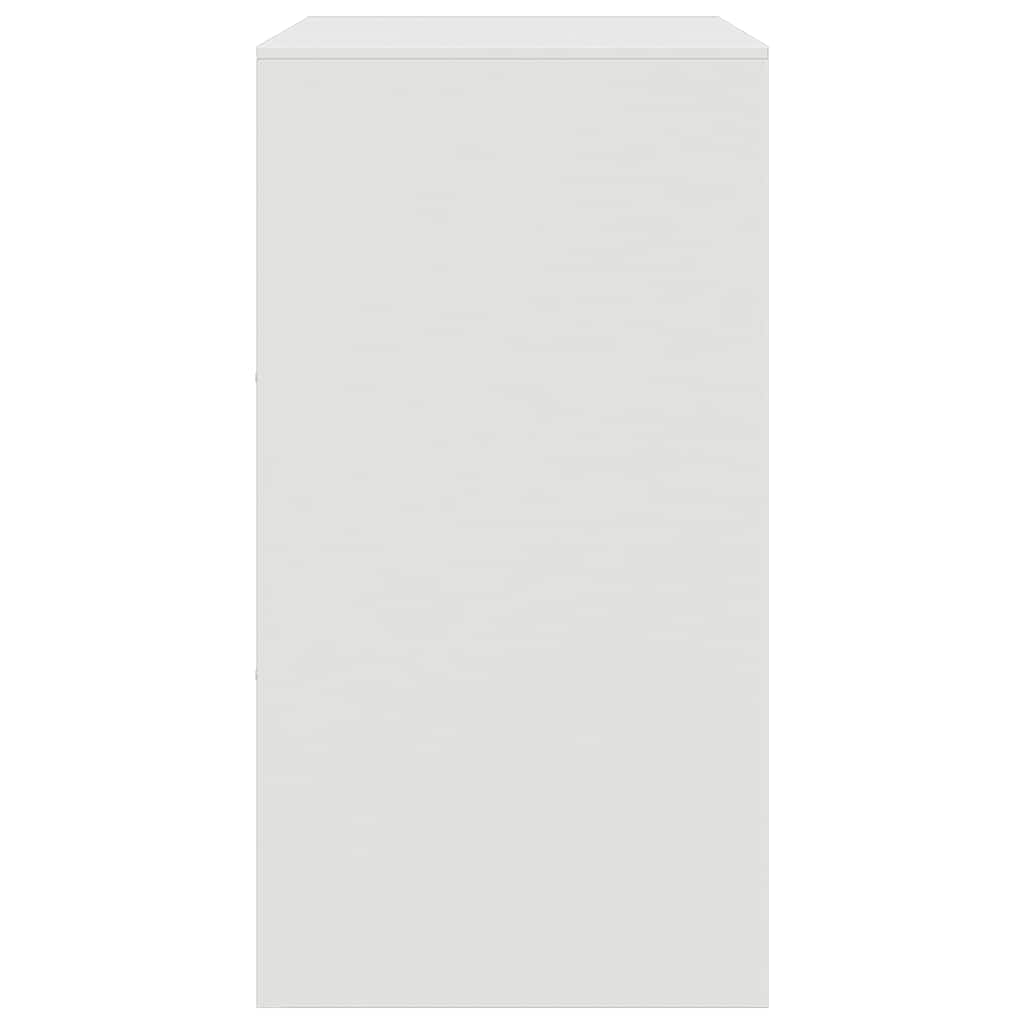 Sideboard Weiß 67x39x73 cm Stahl