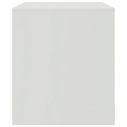 TV-Schränke 2 Stk. Weiß 67x39x44 cm Stahl