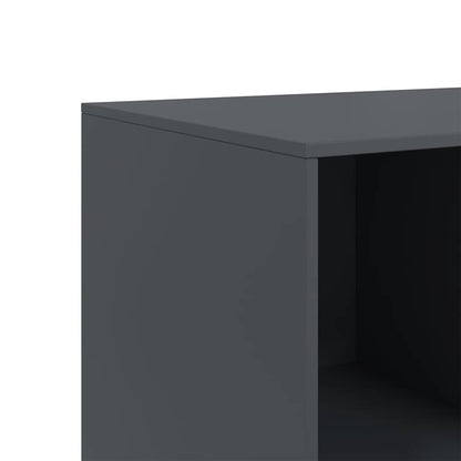 Sideboard Anthrazit 99x39x73 cm Stahl
