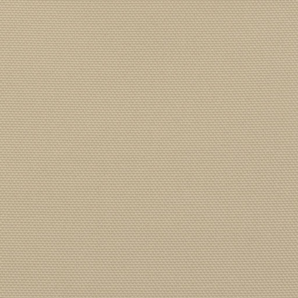 Balkon-Sichtschutz Beige 75x1000 cm 100 % Polyester-Oxford