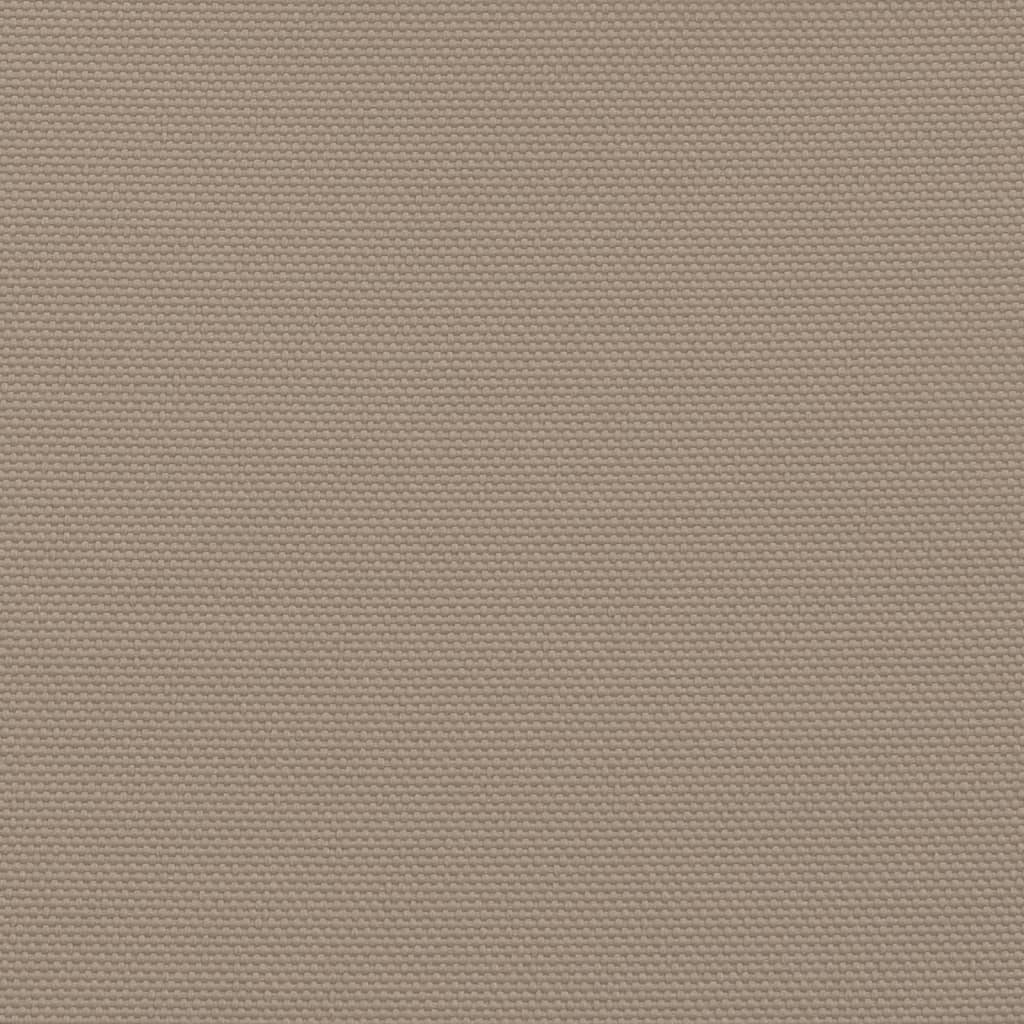 Balkon-Sichtschutz Taupe 120x800 cm 100 % Polyester-Oxford