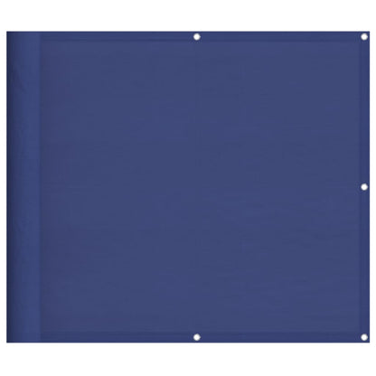 Balkon-Sichtschutz Blau 90x800 cm 100 % Polyester-Oxford