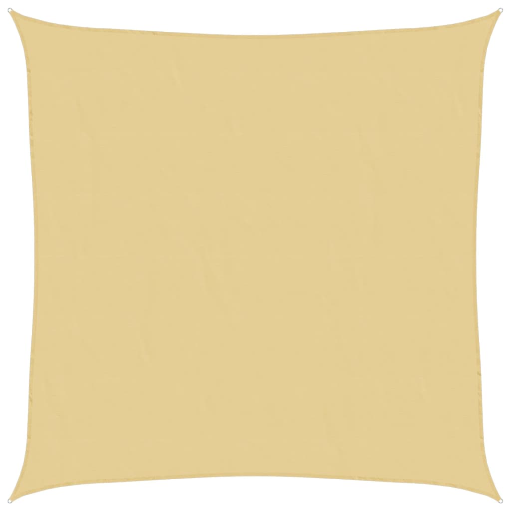 Sonnensegel Sandfarbe 7x7 m 100% Polyester Oxford