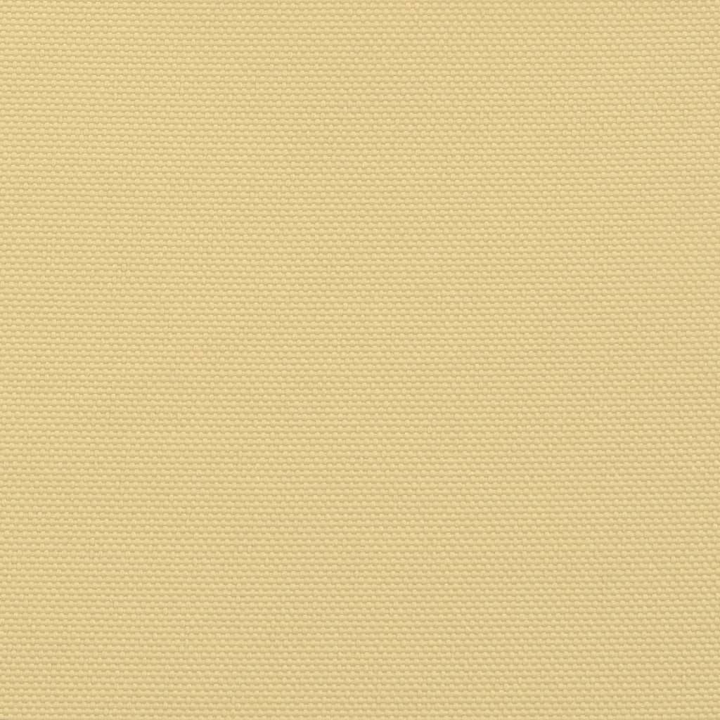 Sonnensegel Sandfarbe 3x4x4 m 100% Polyester Oxford