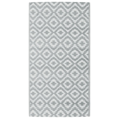 Outdoor-Teppich ARAKIL Grau 80x150 cm PP