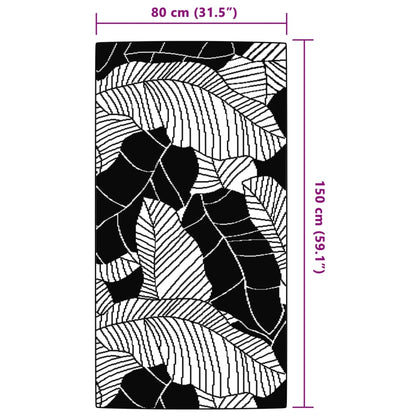 Outdoor-Teppich ARAKIL Grün 80x150 cm PP
