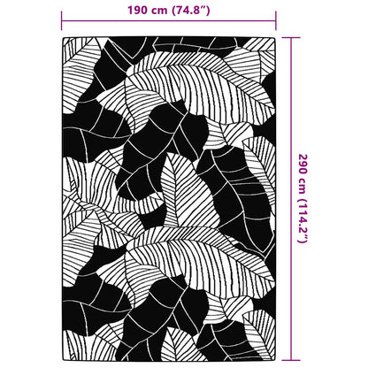 Outdoor-Teppich ARAKIL Grün 190x290 cm PP