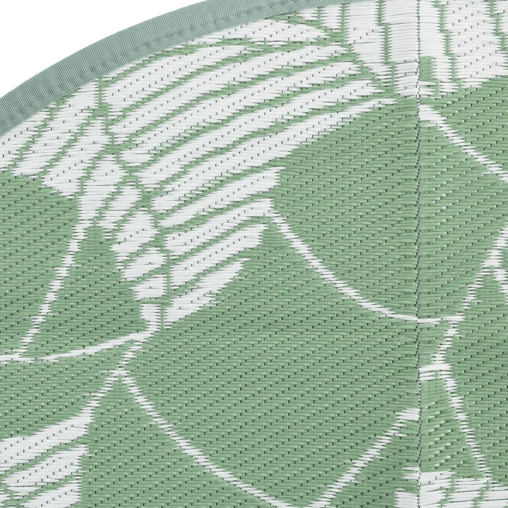 Outdoor-Teppich ARAKIL Grün Ø160 cm PP