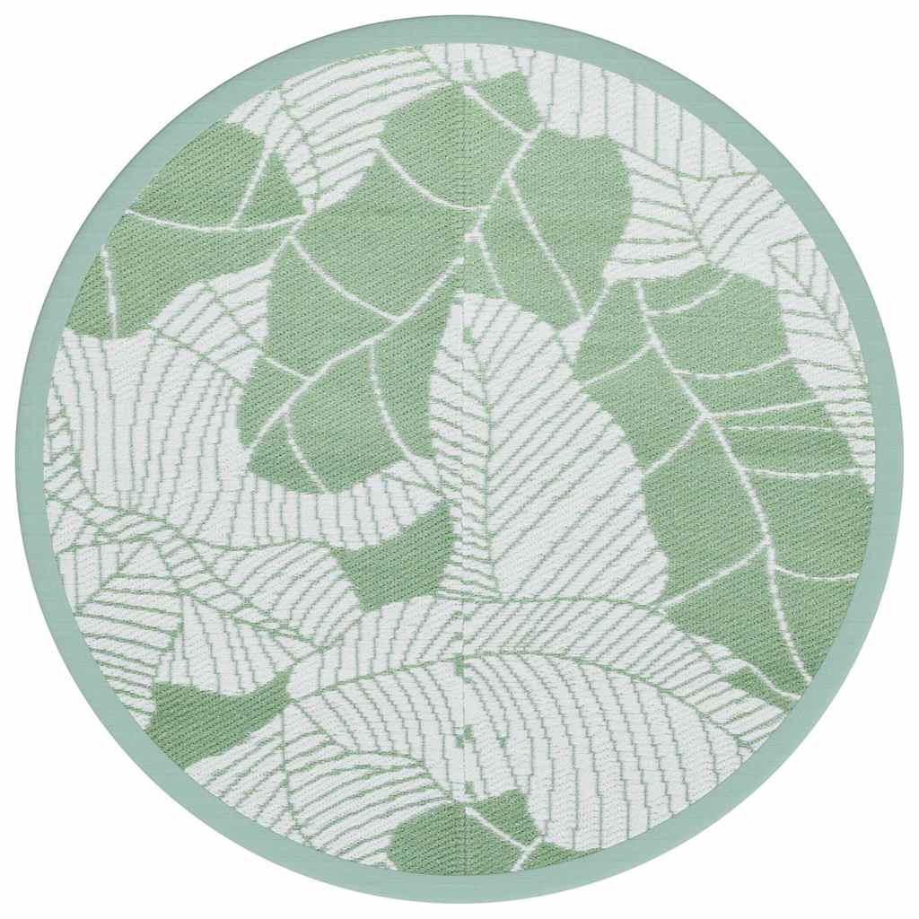 Outdoor-Teppich ARAKIL Grün Ø200 cm PP