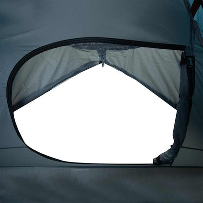 Kuppel-Campingzelt 4 Personen Blau Wasserdicht