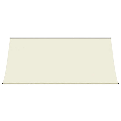 Markise Einziehbar Creme 300x150 cm Stoff und Stahl