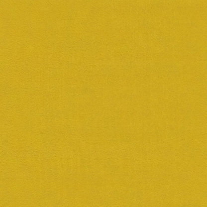 Massage-Chaiselongue mit Nackenrolle Gelb Samt