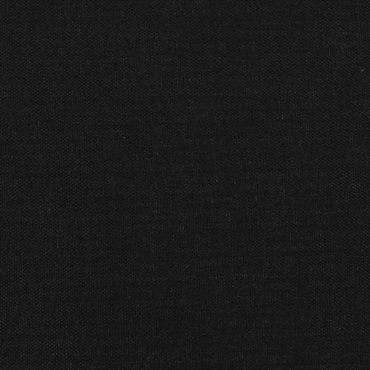 Bettgestell ohne Matratze Schwarz 120x190 cm Stoff