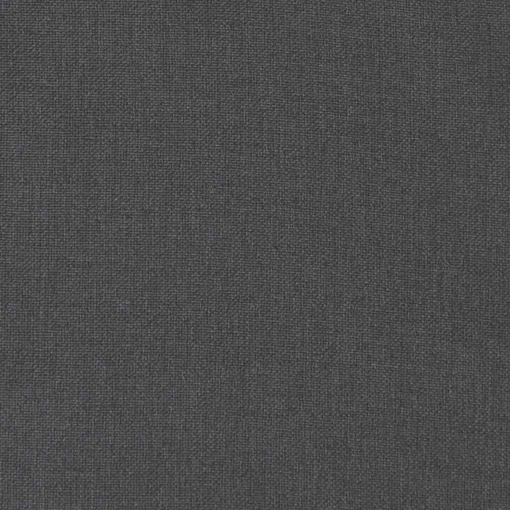 Liegestuhl-Auflage Melange Anthrazit (75+105) x 50 x 4 cm Stoff