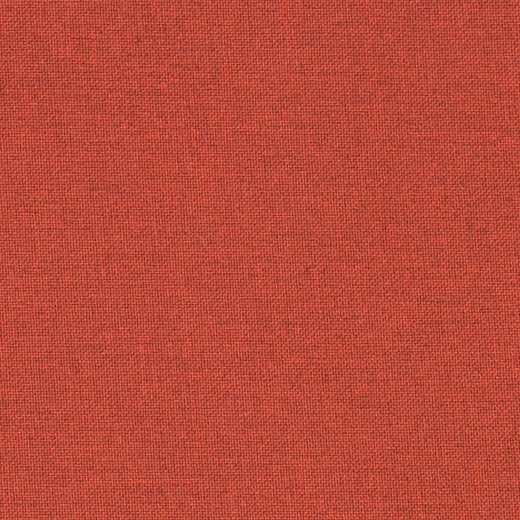 Gartenbank-Auflage Melange Rot 100x50x7 cm Stoff