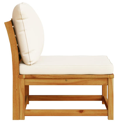 Gartensofa mit Kissen Massivholz Akazie