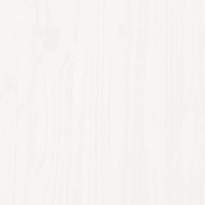 8-tlg. Garten-Lounge-Set Weiß Massivholz Kiefer