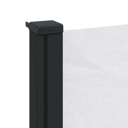 Seitenmarkise Ausziehbar Weiß 100x300 cm