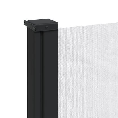 Seitenmarkise Ausziehbar Weiß 117x300 cm