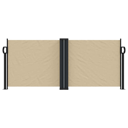 Seitenmarkise Ausziehbar Beige 100x600 cm