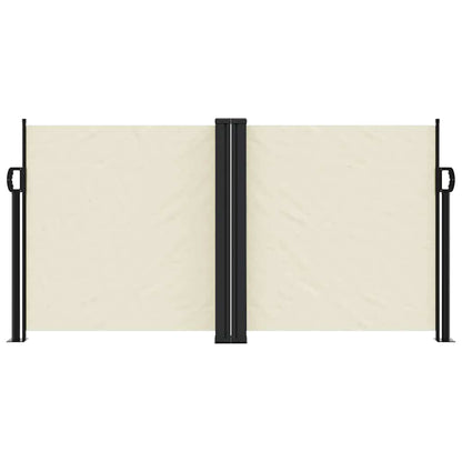 Seitenmarkise Ausziehbar Creme 120x1000 cm