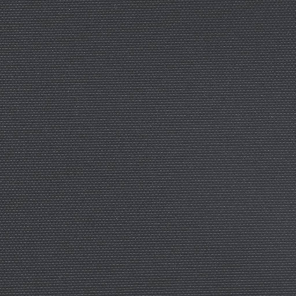 Seitenmarkise Ausziehbar Schwarz 180x1000 cm