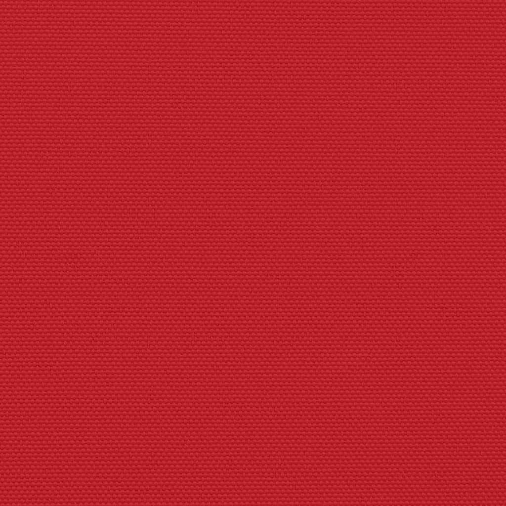 Seitenmarkise Ausziehbar Rot 140x1200 cm