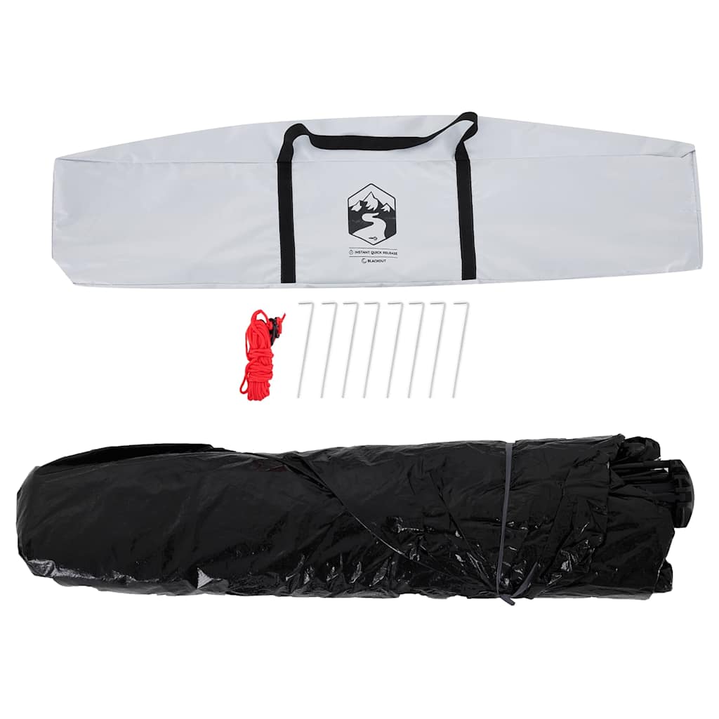 Kuppel-Campingzelt 5 Personen Weiß Verdunkelt Quick Release