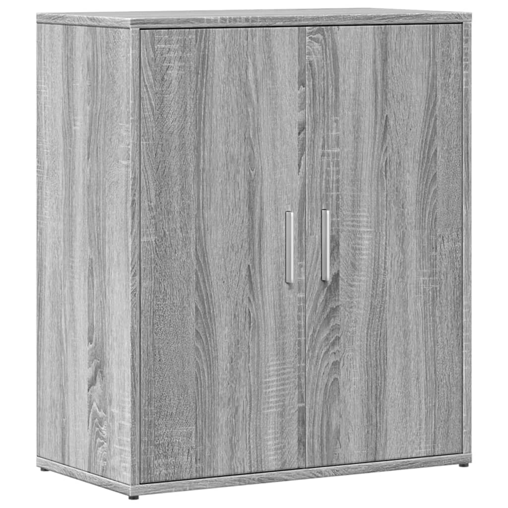 Sideboard Grau Sonoma-Eiche 60x31x70 cm Holzwerkstoff