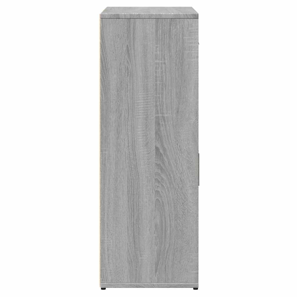 Sideboard Grau Sonoma 60x30x84 cm Holzwerkstoff