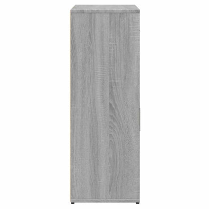 Sideboard Grau Sonoma 60x30x84 cm Holzwerkstoff