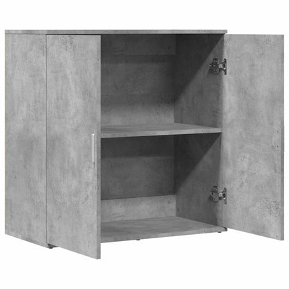 Sideboard Betongrau 79x38x80 cm Holzwerkstoff