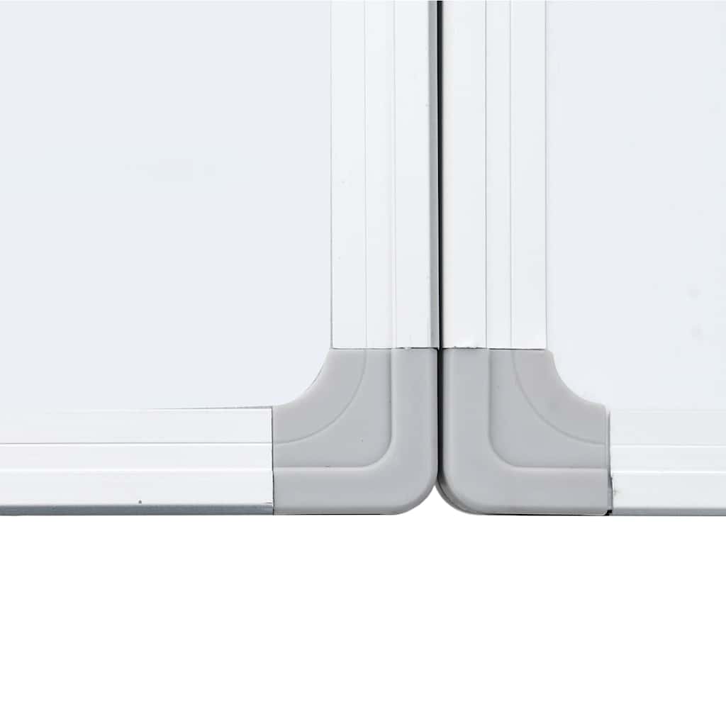 Magnetisches Whiteboard Klappbar 120x80x1,7 cm Aluminium