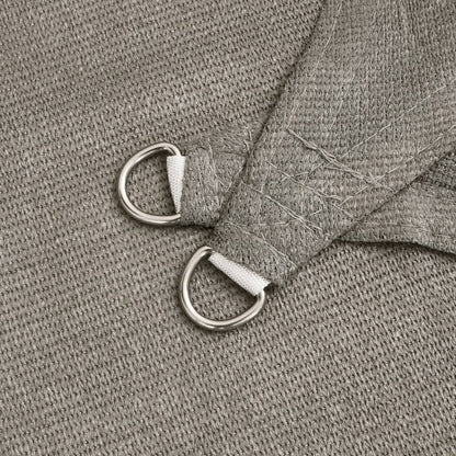 Sonnensegel 160 g/m² Rechteckig Hellgrau 2,5x4 m HDPE