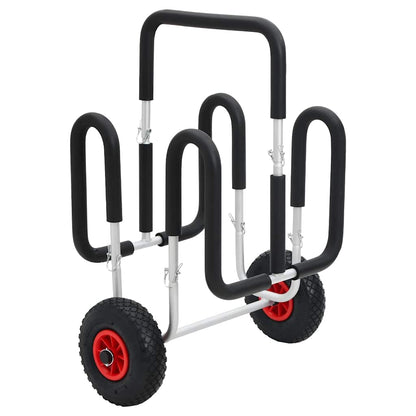 SUP Trolley für 2 Surfbretter 90 kg Aluminium