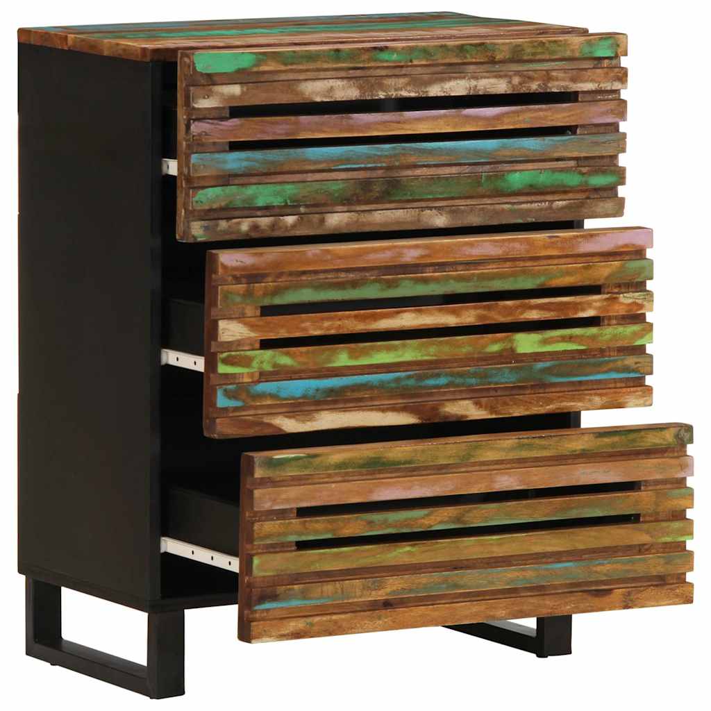 Sideboard 2 Stk. 60x34x75 cm Massivholz Akazie