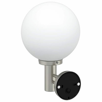 Außenwandleuchte Silber 28 x 25 x 38 cm Edelstahl und Plastik