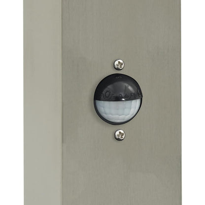 Pollerleuchten mit Sensor 3 Stk. 50 cm Edelstahl IP44