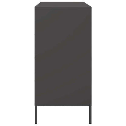 Sideboard Schwarz 68x39x79 cm Stahl