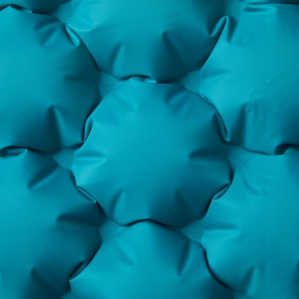 Doppel-Isomatte mit Kissen Selbstaufblasend Blau